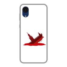 Чехол с принтом (Русский корабль...) для Самсунг А03 Кор (AlphaPrint) – Кремлевский Корабль