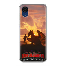 Чехол дракон Беззубик для Samsung Galaxy A03 Core – Постер Беззубика