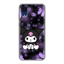 Чехол с персонажем Куроми на Samsung Galaxy A03 Core – Куроми на черном