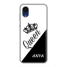 Именные  Женские Чехлы для Samsung Galaxy A03 Core (ANYA)