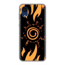 Купить Чехлы на телефон с принтом Anime для Samsung Galaxy A03 Core (Солнце Наруто)