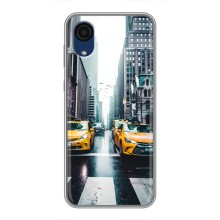 Силиконовый бампер (Работники) на Samsung Galaxy A03 Core (Такси)