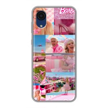 Силиконовый Чехол Барби Фильм на Samsung Galaxy A03 Core (Барби стиль)
