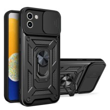 Ударопрочный чехол Camshield Serge Ring для Samsung Galaxy A03 – Черный