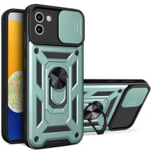 Чехол Ummi Camshield Serge Ring для Samsung Galaxy A03 – Зеленый