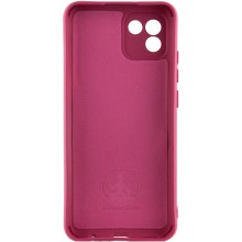 Чехол Silicone Cover Lakshmi Full Camera (A) для Samsung Galaxy A03 – Бордовый