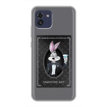 Брендновые Чехлы для Samsung Galaxy A03 (A035) - (PREMIUMPrint) (Бакс Бани LV)