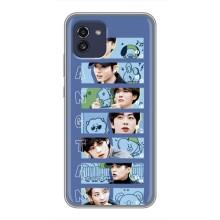 Чехлы BTS для Samsung Galaxy A03 (A035) (AlphaPrint)