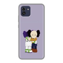 Чехлы для Samsung Galaxy A03 (A035) - Bearbrick Louis Vuitton (PREMIUMPrint) (Дружба Беарбрик)