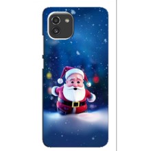 Чехлы на Новый Год Samsung Galaxy A03 (A035) – Маленький Дед Мороз