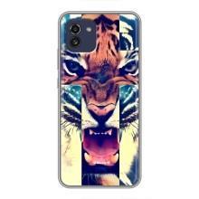 Чохли з зображенням різних тварин на Samsung Galaxy A03 (A035) (Яскравий Тигр)