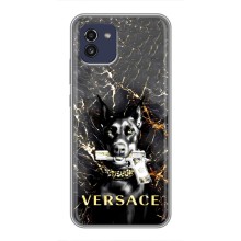 Чехлы VERSACE для Самсунг А03 (PREMIUMPrint) (AlphaPrint-ген.)