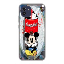 Чехол Disney Mouse Samsung Galaxy A03 (A035) (PREMIUMPrint) (Американский Маус)