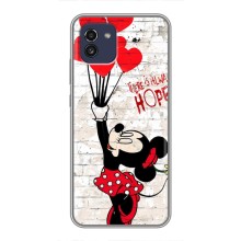 Чехол Disney Mouse Samsung Galaxy A03 (A035) (PREMIUMPrint) (Heart Minni)