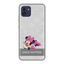 Чехол Disney Mouse Samsung Galaxy A03 (A035) (PREMIUMPrint) (Мики Маус ЛВ)