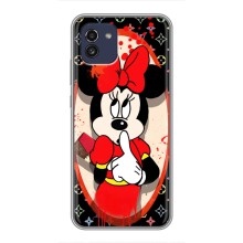 Чехол Disney Mouse Samsung Galaxy A03 (A035) (PREMIUMPrint) (Минни Маус ЛВ)