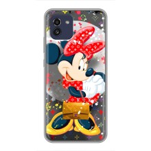 Чехол Disney Mouse Samsung Galaxy A03 (A035) (PREMIUMPrint) (Minni с бантиком)