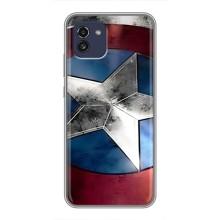 Чехол МАРВЕЛ для Самсунг А03 (AlphaPrint)