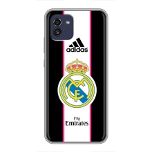 Чехол для Samsung Galaxy A03 (A035) с принтом (Лого Real Madrid)