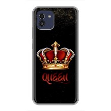 Чохол з Короною Самсунг Ґелексі А03 (А035) - (AlphaPrint) (Корона короля)