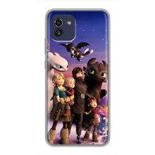 Чехол дракон Беззубик для Samsung Galaxy A03 (A035) – Герои дракона