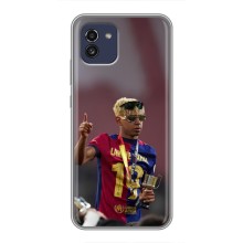 Чехол с футболистом Ламин Ямаль Samsung Galaxy A03 (A035)