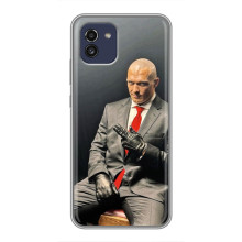 Чехол с картинкой Александр Усик для Samsung Galaxy A03 (A035) – Усик (Хитман)