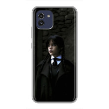 Чехол с дизайном Венздей 2 на Samsung Galaxy A03 (A035) – Уэнсдей в костюме