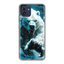 Чехол с картинкой «Хищники» для Samsung Galaxy A03 (A035) – Медведь