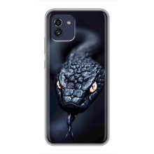 Чехол с картинкой «Хищники» для Samsung Galaxy A03 (A035) – Змея