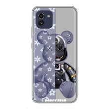 Силіконовий чохол для Samsung Galaxy A03 (A035) (Ведмідь Louis Vuitton)