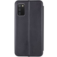 Кожаный чехол (книжка) Classy для Samsung Galaxy A03s / A02s – Черный