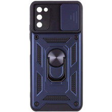 Чехол Ummi Camshield Serge Ring для Samsung Galaxy A03s – Синий