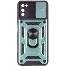 Чехол Ummi Camshield Serge Ring для Samsung Galaxy A03s – Зеленый