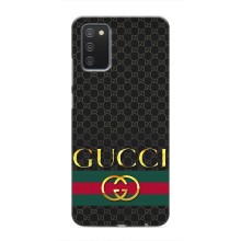 Чехлы ГУЧЧИ для Самсунг А03с (AlphaPrint) (Gucci оригинал)
