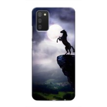 Чохли з зображенням різних тварин на Samsung Galaxy A03s (Кінь)