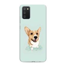 Чехлы с собаками для Samsung Galaxy A03s (VPrint) (Корги)