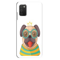 Бампер для Samsung Galaxy A03s з картинкою "Песики" – Собака Король