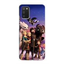 Чехол дракон Беззубик для Samsung Galaxy A03s – Герои дракона