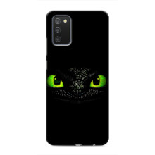 Чехол дракон Беззубик для Samsung Galaxy A03s – Глаза Беззубика