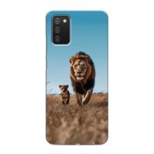 Чехол Король лев на Самсунг А03с – Мусафа и Симба