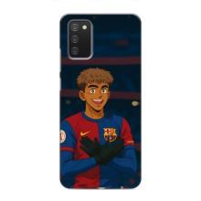 Чехол с футболистом Ламин Ямаль Samsung Galaxy A03s – Футболист Ямал