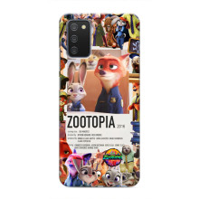 Чохол Зоотрополіс на Samsung Galaxy A03s – Колаж Зоо