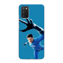 Чехол с принтом Фантастическая четверка для Samsung Galaxy A03s – Мистер Фантастик