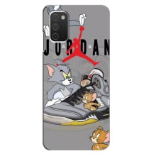 Силиконовый Чехол Nike Air Jordan на Самсунг Гелекси А03с (Air Jordan)