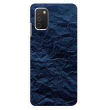 Текстурный Чехол для Samsung Galaxy A03s (Бумага)