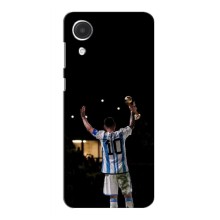 Чехлы Лео Месси Аргентина для Samsung Galaxy A04 Core (Лео Чемпион)
