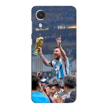 Чехлы Лео Месси Аргентина для Samsung Galaxy A04 Core (Месси король)