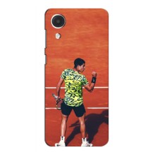 Чехлы с принтом Спортивная тематика для Samsung Galaxy A04 Core (Алькарас Теннисист)