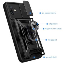 Ударопрочный чехол Camshield Serge Ring для Samsung Galaxy A04 – Черный